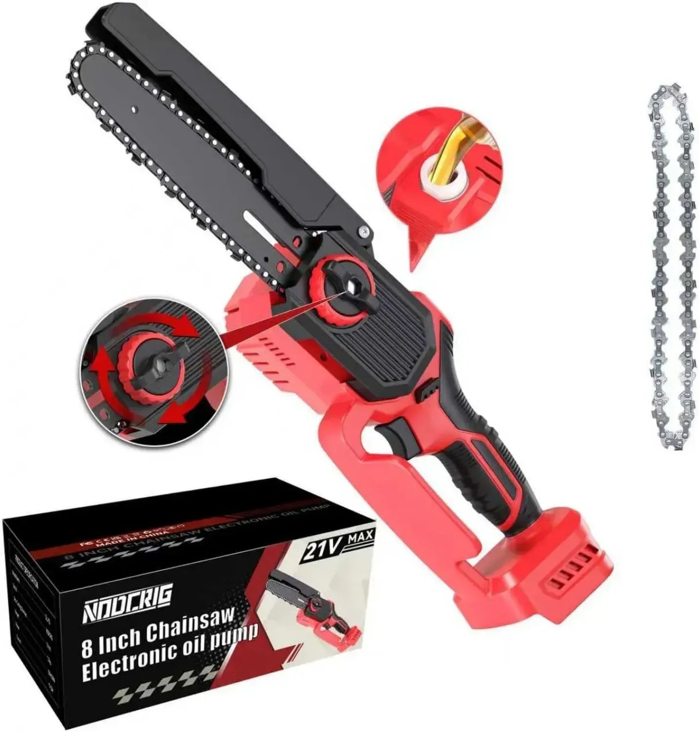 Tronçonneuse Milwaukee M18 sans Fil, 20,3 cm, Idéale pour Élagage