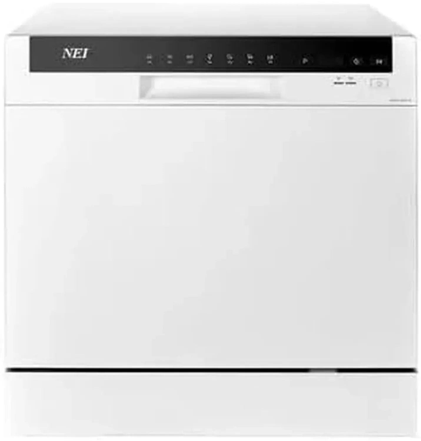 Lave-vaisselle compact 8 couverts, 7 programmes, 55 cm, blanc, classe F