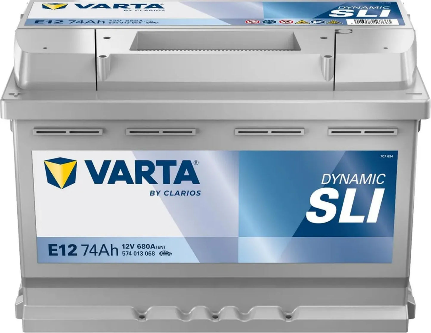 Varta Batterie Voiture E12 12V 74Ah 680A Blue Dynamic