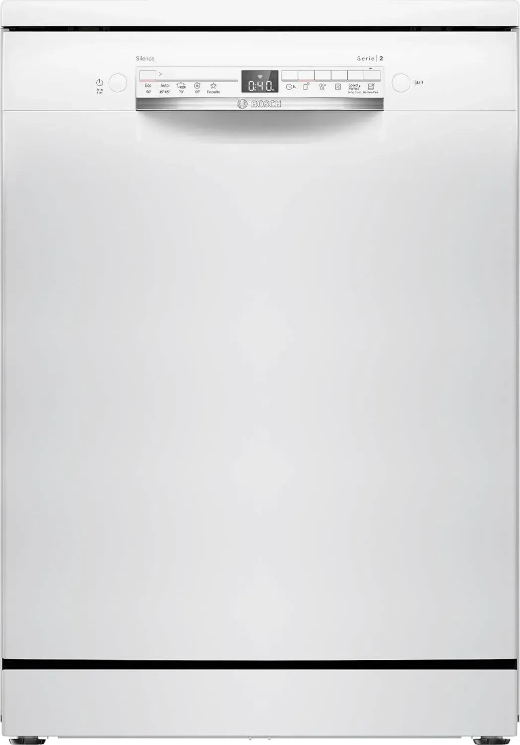 Lave-vaisselle Bosch Série 2 SMS2HTW02E 60 cm, Pose libre, Blanc