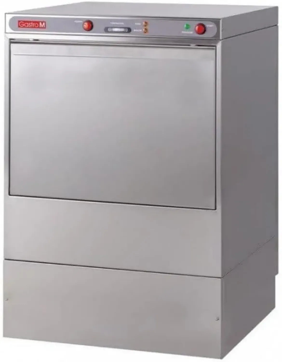 Lave-vaisselle professionnel en inox avec pompe de vidange, 6600 W, 400 V