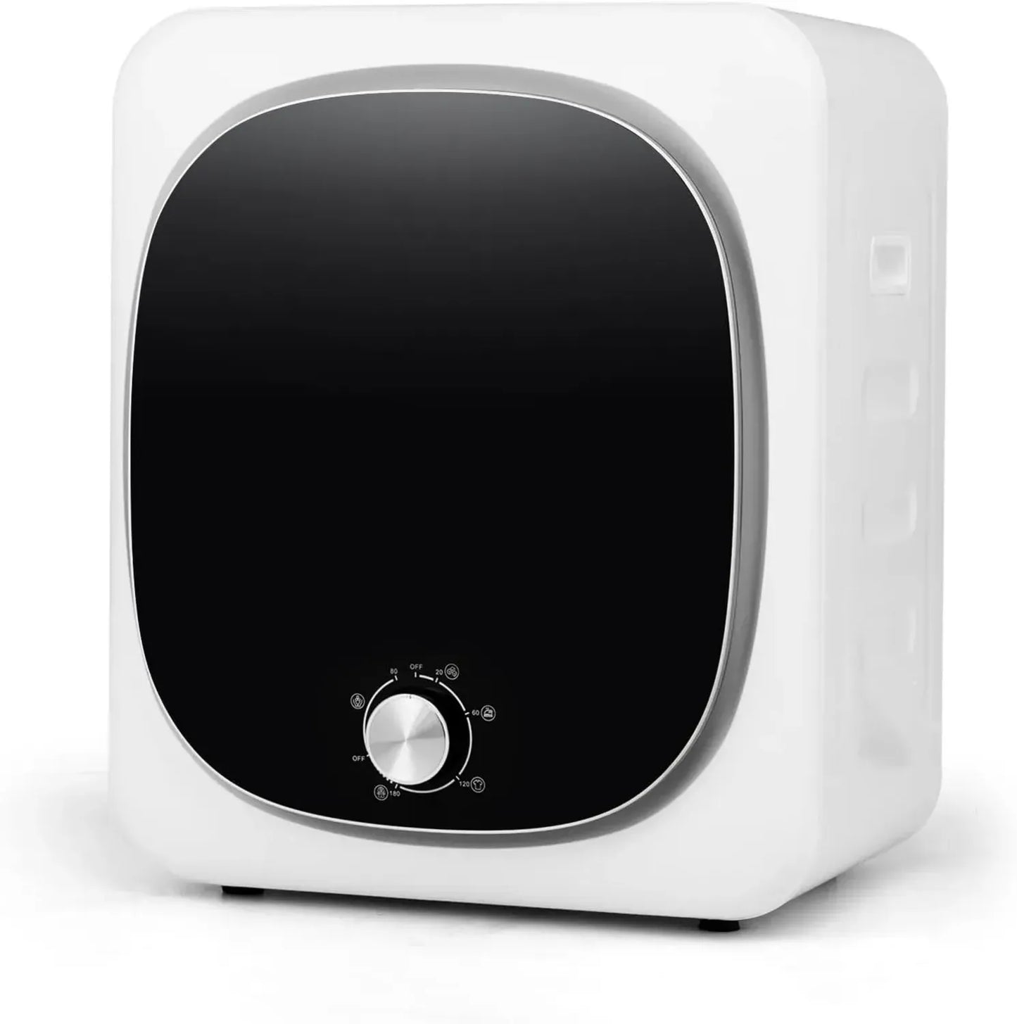Sèche-Linge Compact Portable 2,5KG 800W, 5 Modes, Tambour Inox, Maison et Mobilité