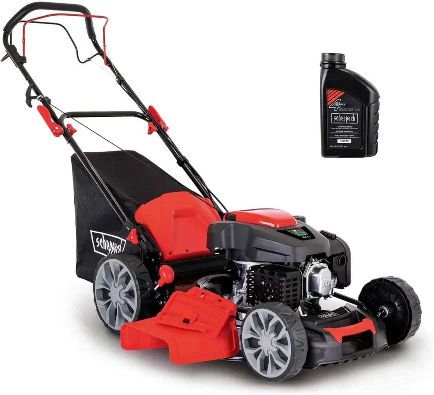 Tondeuse Thermique Puissante Scheppach 224 cm3, 56 cm