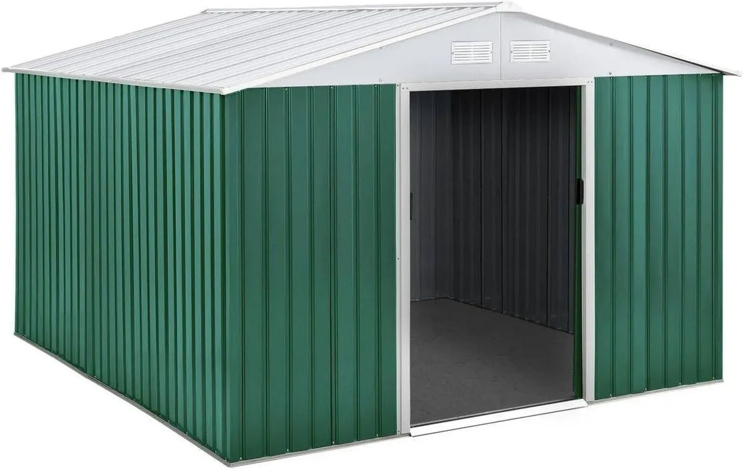 Abri de Jardin en Métal Vert Rosas 7 m²