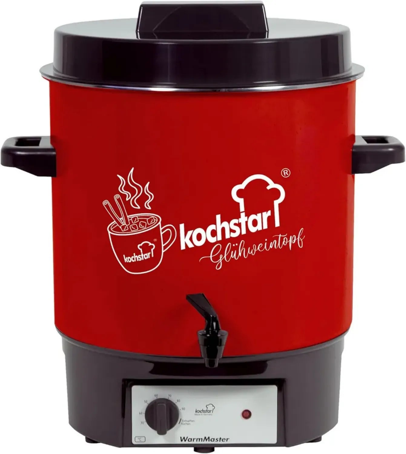 Stérilisateur Électrique en Acier Émaillé 27L avec Robinet - Kochstar