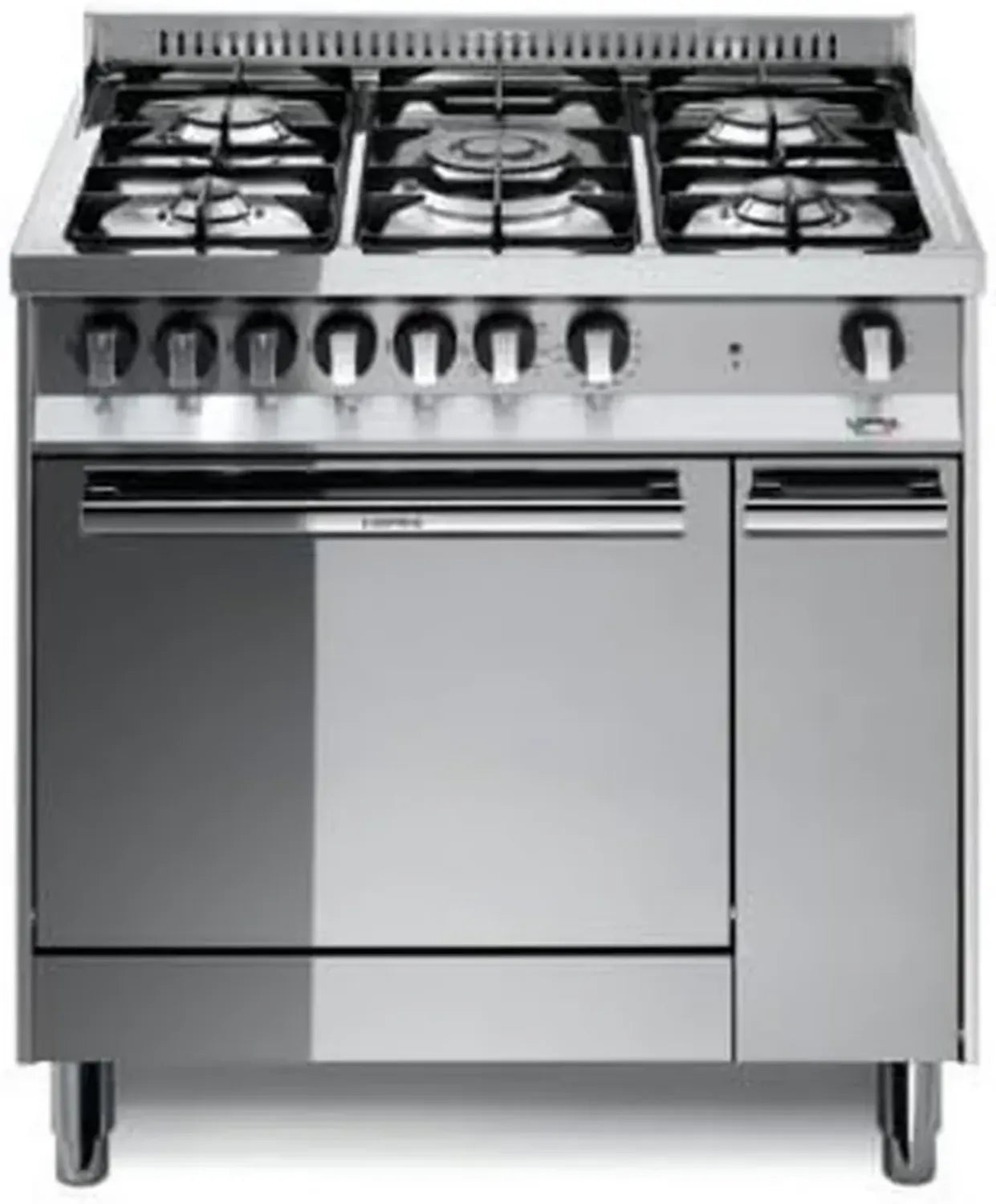 Lofra MT86MF/C: Cuisinière en Inox à Gaz avec Four Rotatif
