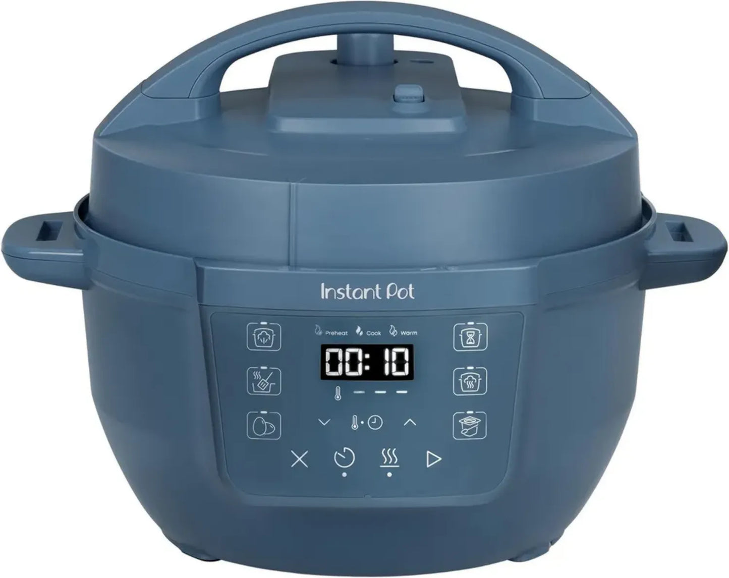 Multicuiseur Intelligent 7-en-1 Instant Pot 3,8L - Autocuiseur, Mijoteuse, Cuiseur à Riz, Sauteuse, Yaourtière, Vapeur, Chauffe-Repas - Bleu Rêverie