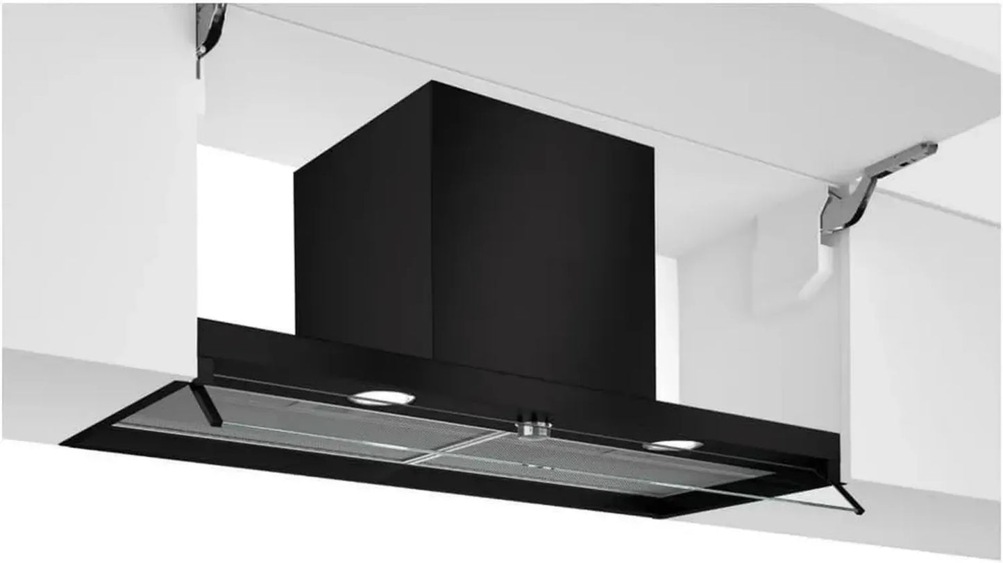 Hotte Intégrée Bosch Série 4, 90cm, Noir Mat, 3 Vitesses