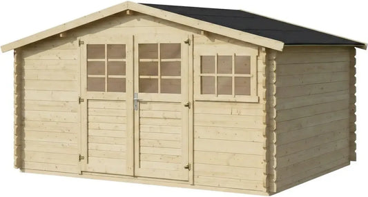 Cabane de Jardin en Bois Clairval - 12,53 m² - Parois 28 mm