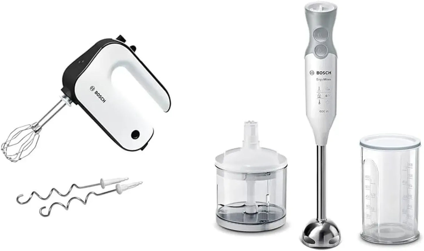 Batteur Bosch Styline et Mixeur ErgoMixx - Performance et Polyvalence