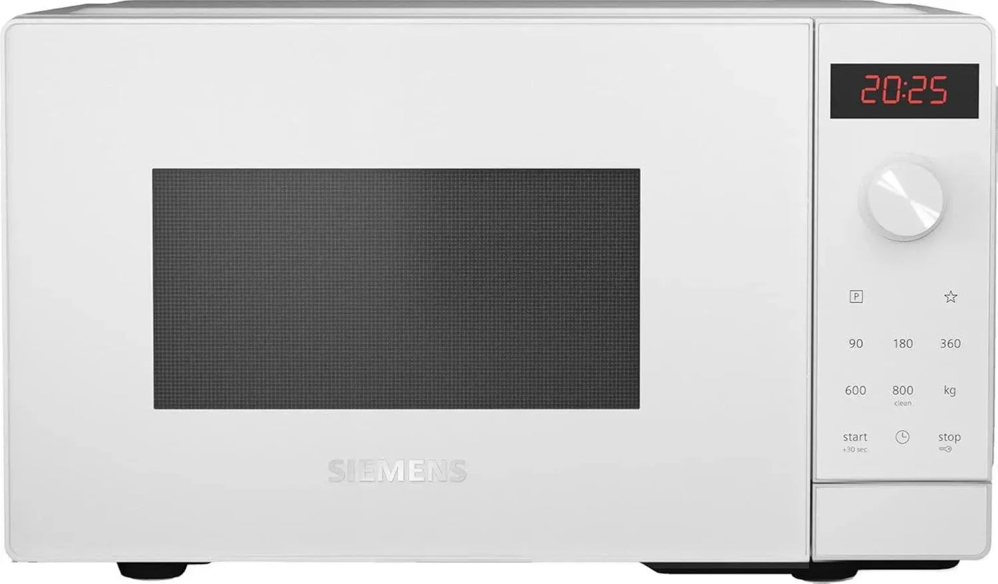 Micro-ondes SIEMENS 800W avec Fonction Gril - Blanc
