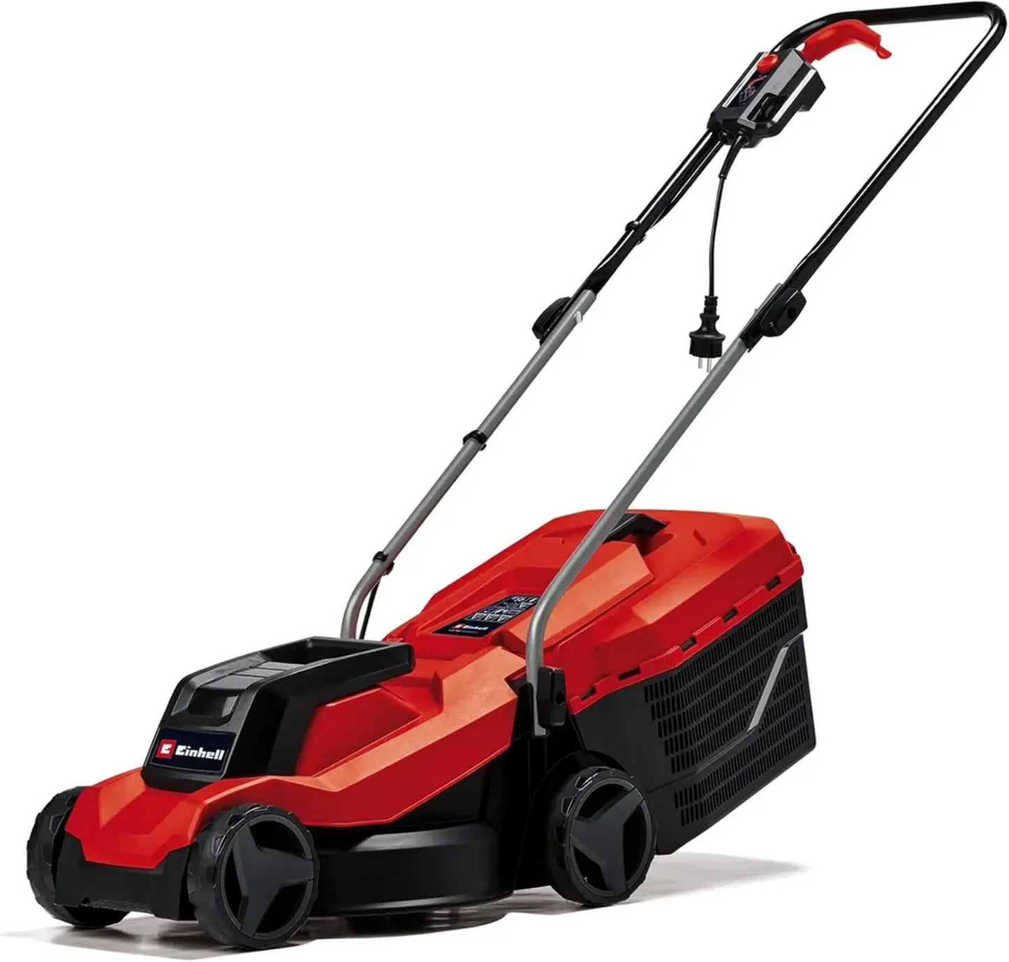 Tondeuse Électrique Einhell 1000W, 32 cm, Hauteur Ajustable, Bac 30L