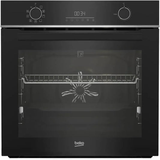 Four Encastrable Multifonction Pyrolyse 72L 60cm Noir - Modèle BBIE18302XFPS-1