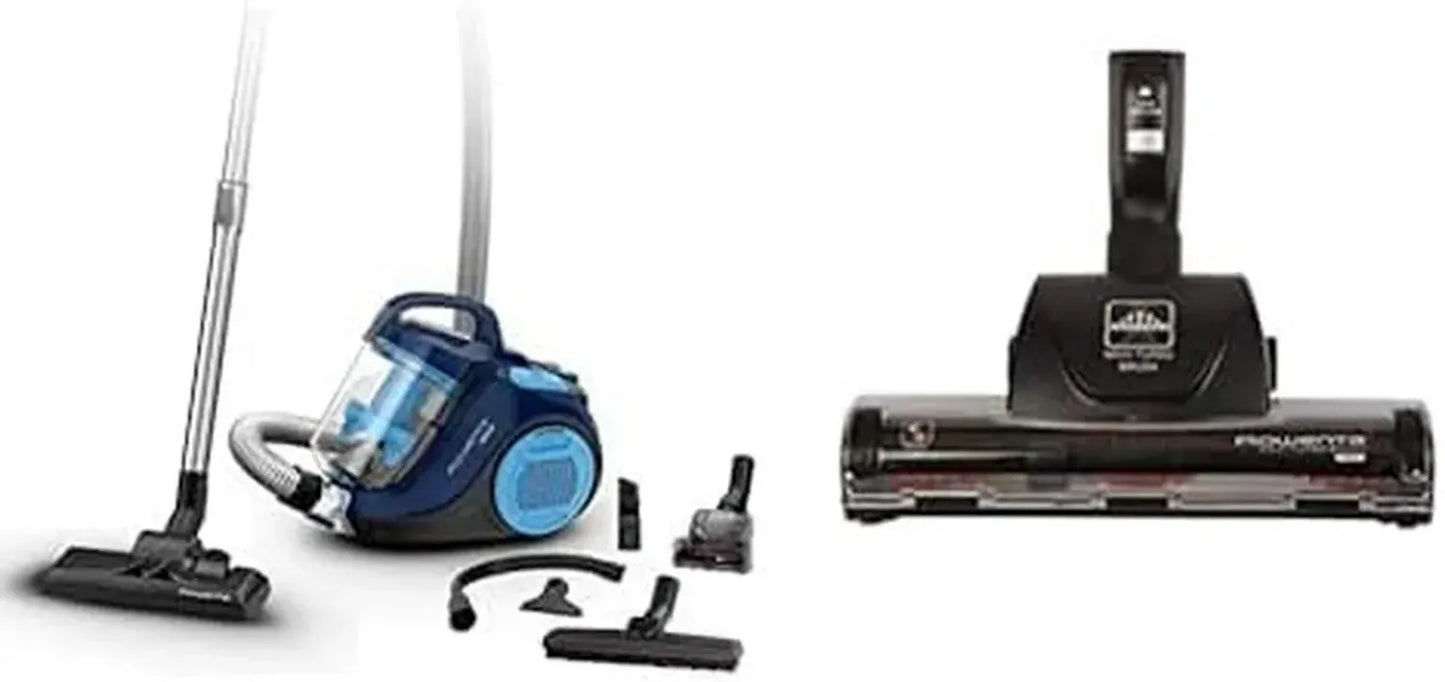 Aspirateur sans Sac Rowenta Cyclonic 1,5L avec Accessoire 2-en-1 et Brosse Parquet