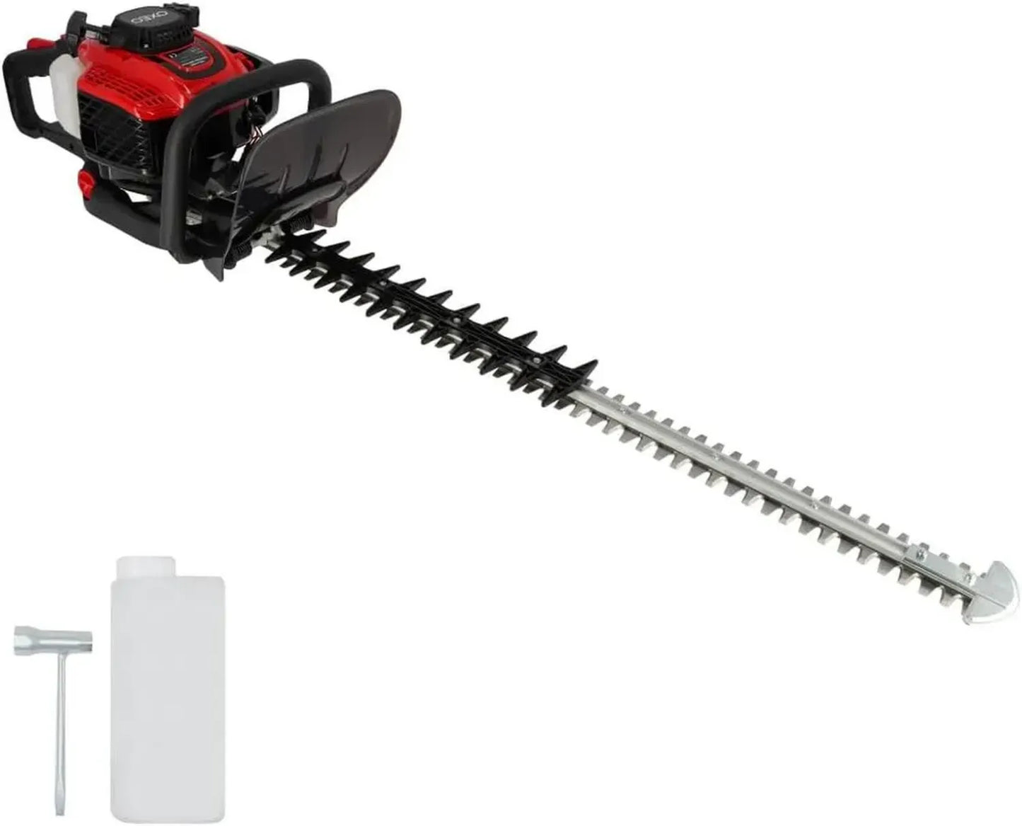Taille-haie à Essence Professionnel 22,5 cm³ - Lame 76 cm - Léger et Anti-Vibration - Poignée Pivotante