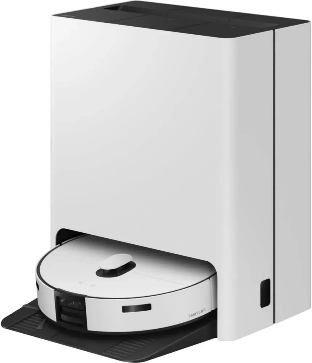 Aspirateur Robot Samsung Jet Bot AI avec Station de Nettoyage, Reconnaissance d'Objets AI, Wi-Fi, 1200 W, 180 Min d'Autonomie, Satin Greige