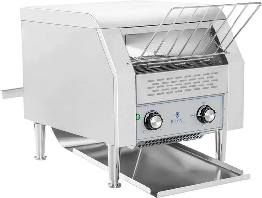Grille-pain Continu Professionnel en Acier Inoxydable - Royal Catering