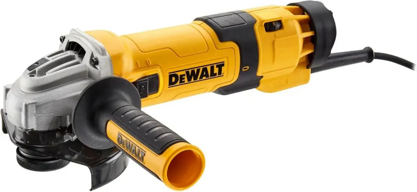 DEWALT Meuleuse d'Angle 125 mm, 1500W, Vitesse Variable, Démarrage Progressif, Anti-Restart