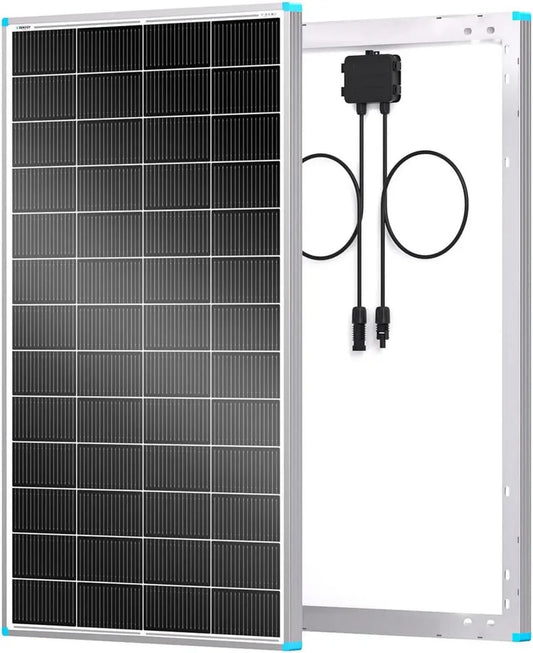 Panneau solaire Renogy 200W 24V, efficacité 25%, idéal pour camping-cars, bateaux et fermes