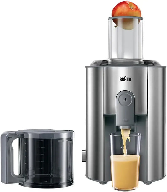 Centrifugeuse Braun J700, Extracteur de Jus Puissant 1000W, Marron