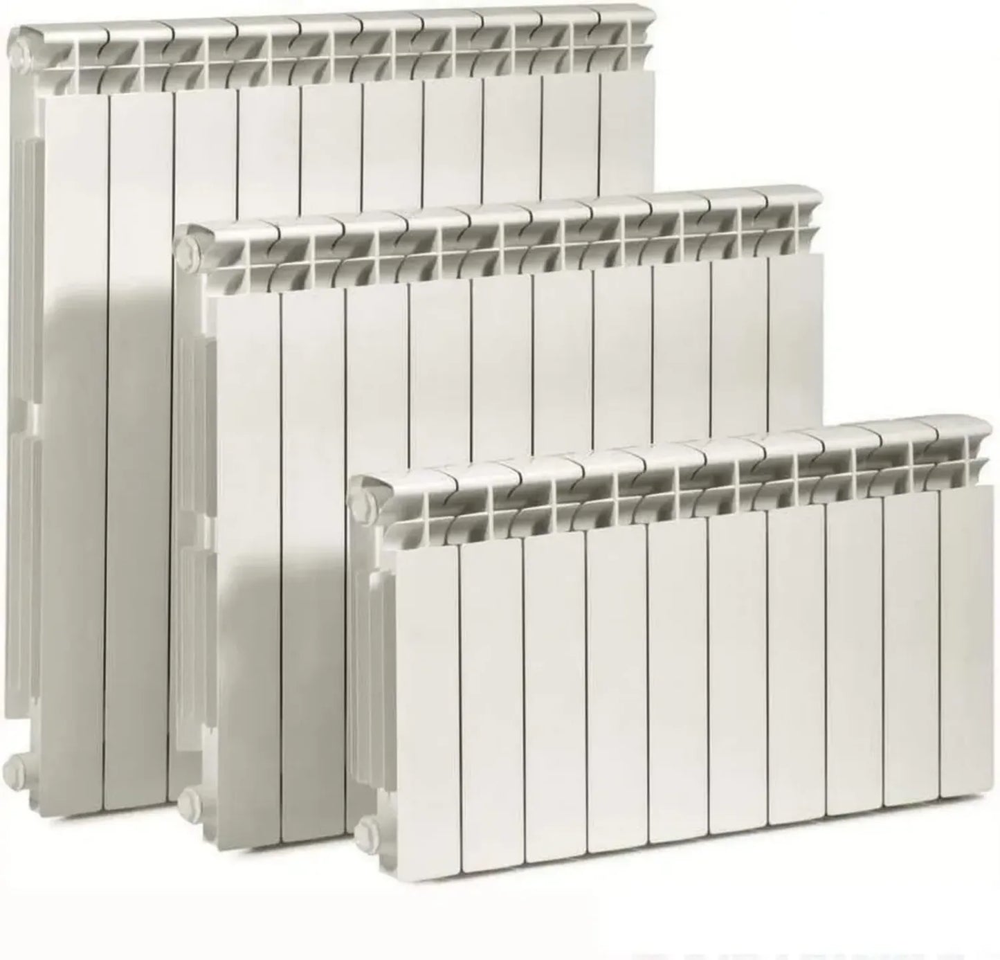 Radiateur en Aluminium Blanc 800W Global Vox 10 Éléments