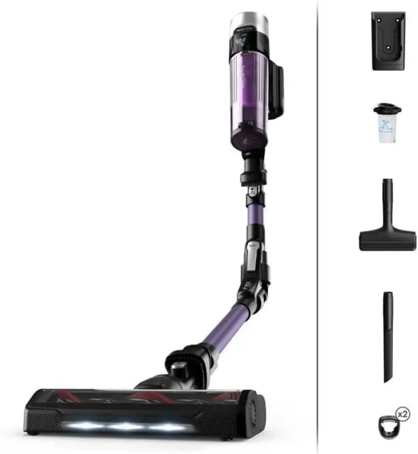 Aspirateur Balai Sans Fil Rowenta X-Force Flex 9.69 Kit Anti-Allergie