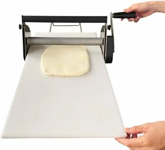Machine à pâtes en acier inoxydable - Rouleau réglable - Compacte pour usage professionnel