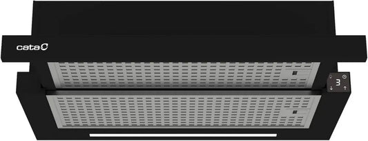 Hotte télescopique Cata TFH 6430GBK/B - Silencieuse avec moteur brushless et éclairage LED