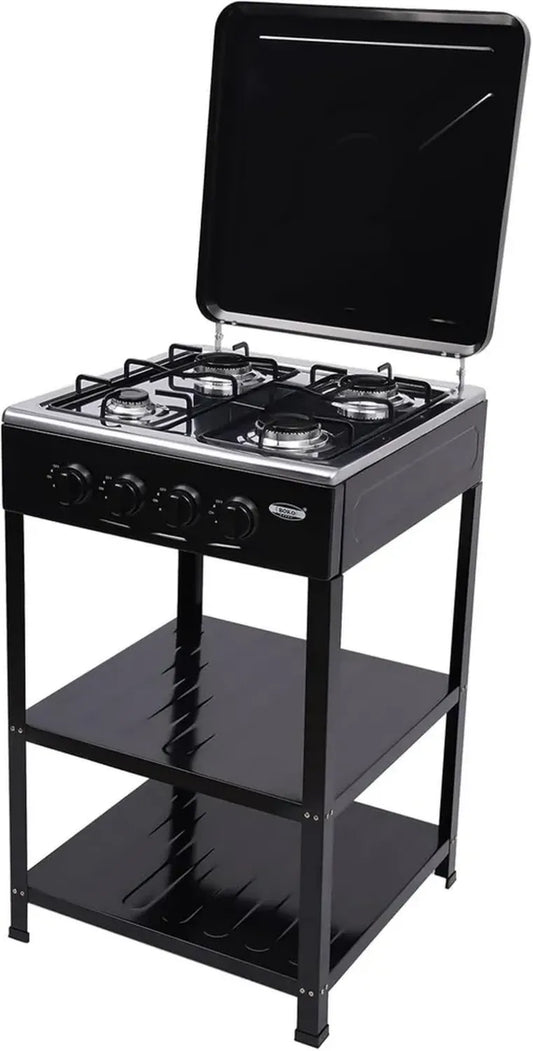 Table de cuisson à gaz naturel 4 feux, idéale pour le camping