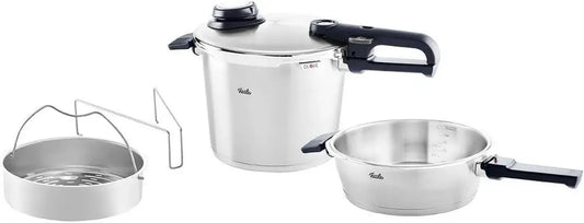 Ensemble Autocuiseur Fissler Vitavit Premium, 4 Pièces, Compatibilité Induction