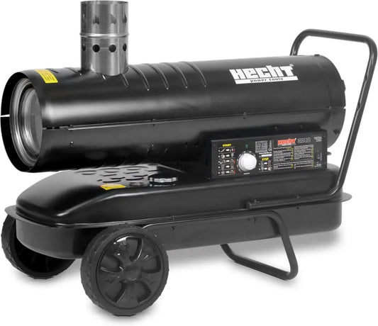 HECHT Chauffage Diesel 18 kW - Débit 450 m³/h - Thermostat & Sécurité Anti-Surchauffe