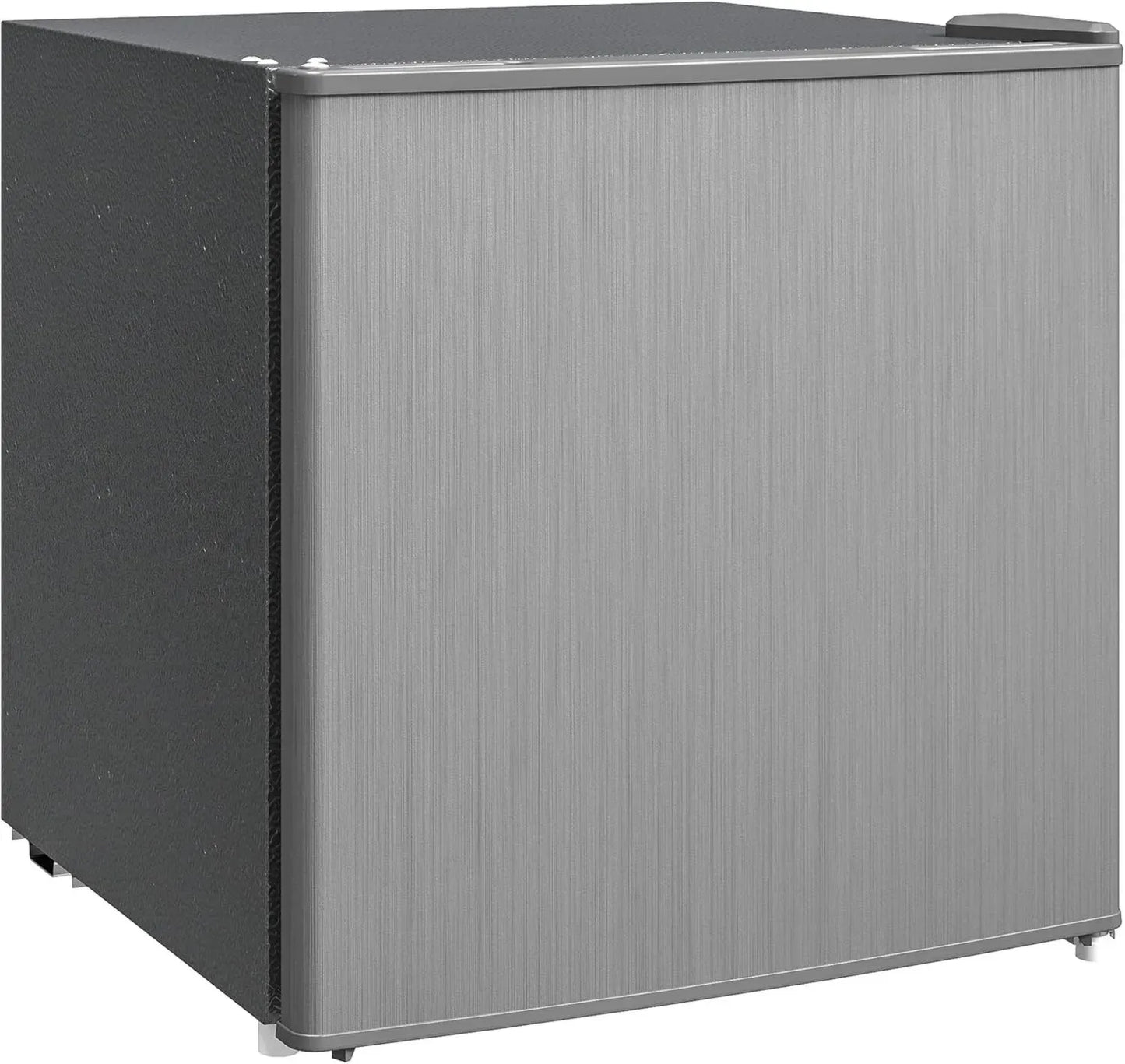 Congélateur Compact HOMCOM 35L - Température Réglable - Porte Réversible - Étagère Amovible - Classe Énergétique E - Gris