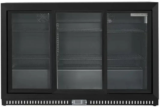 Réfrigérateur de Bar avec Portes Coulissantes en Verre - Capacité 328 L