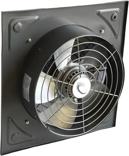 Extracteur d'air mural 200mm pour ventilation industrielle