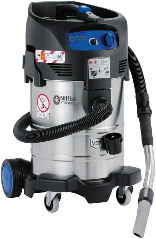 Aspirateur Professionnel Nilfisk ATTIX 40-0M Type 22 37L, 1400W, Multi-surfaces