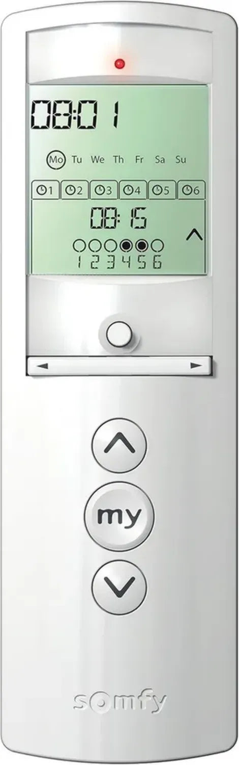 Télécommande Programmable Somfy TELIS 6 CHRONIS RTS Pure