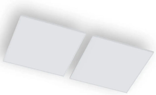 Panneau Chauffant Infrarouge 350W Klarstein avec Commande à Distance, Détecteur de Fenêtre Ouverte, IP44, Fixation Plafond, Thermostat Économique et Écologique