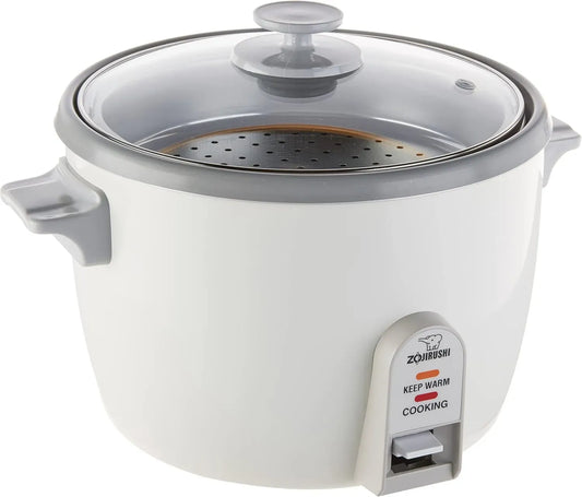 Zojirushi NHS-18 Cuiseur à Riz 10 Tasses, Blanc