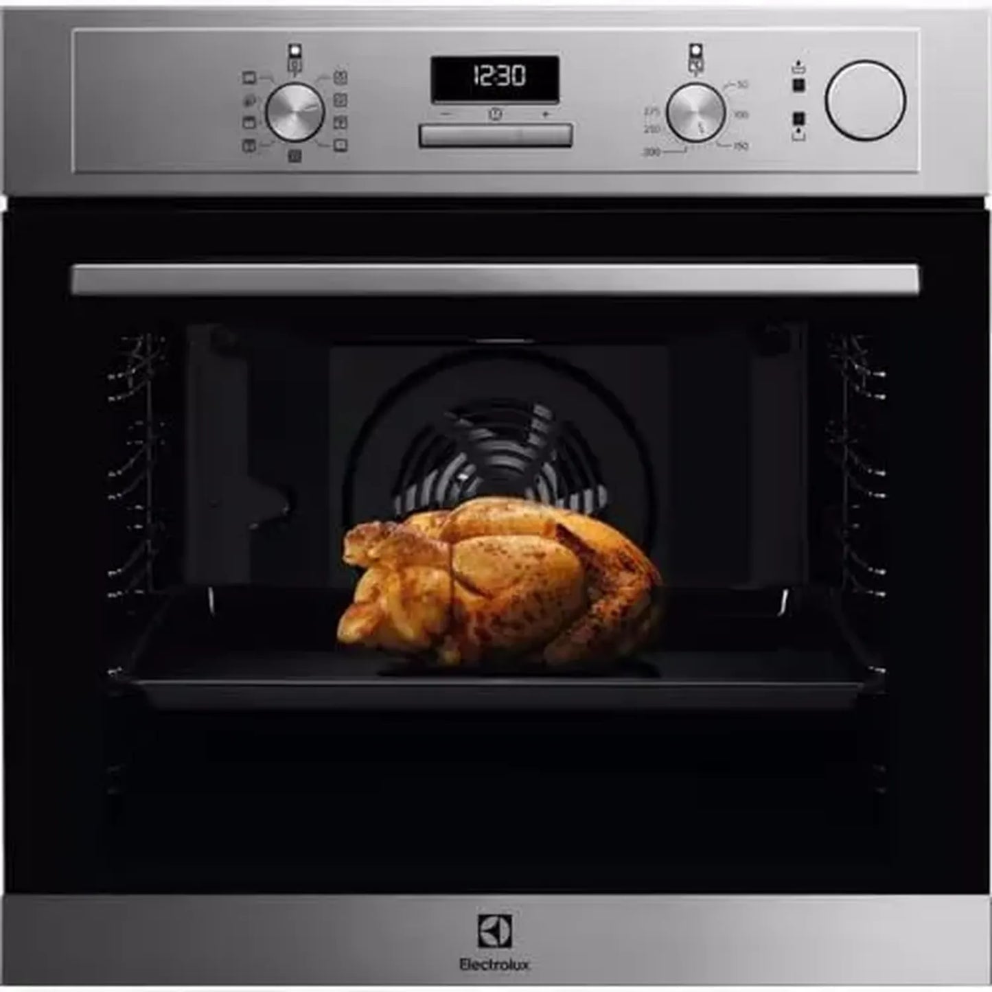 Four encastrable 72L Multi-8 Vapeur inox avec écran