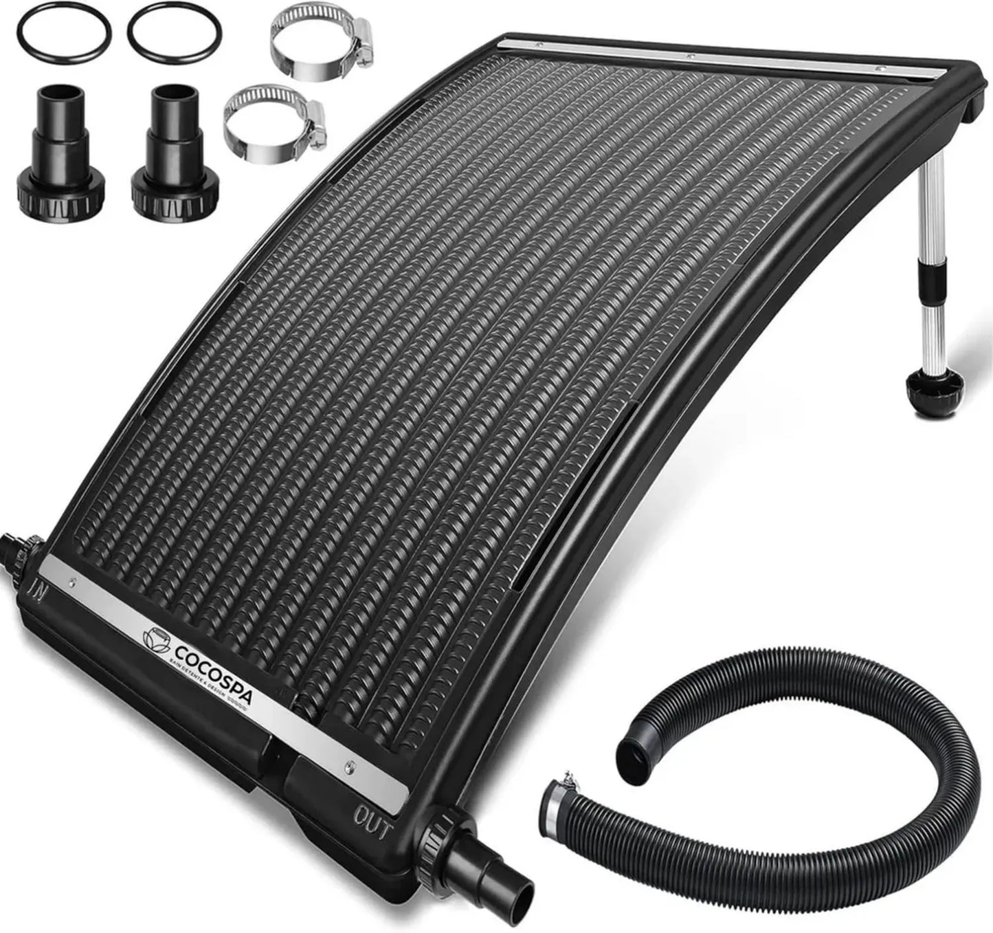 Panneau Solaire Chauffant pour Piscine Extérieure, Écologique et Efficace