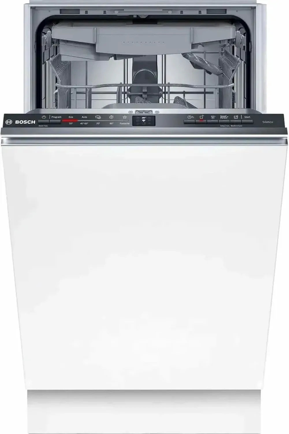 Lave-vaisselle encastrable intelligent Bosch Série 2, 45 cm, avec tiroir à couverts et séchage intensif