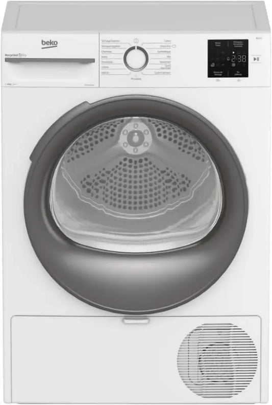 Sèche-linge à condensation BEKO DT3H18302W, 8 kg, Blanc