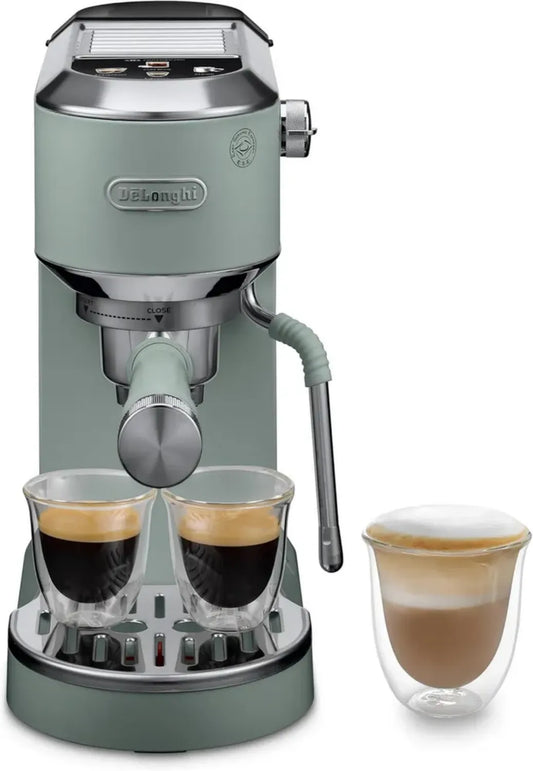 Cafetière Expresso Dedica Duo EC890.GR 15 Bars Verte