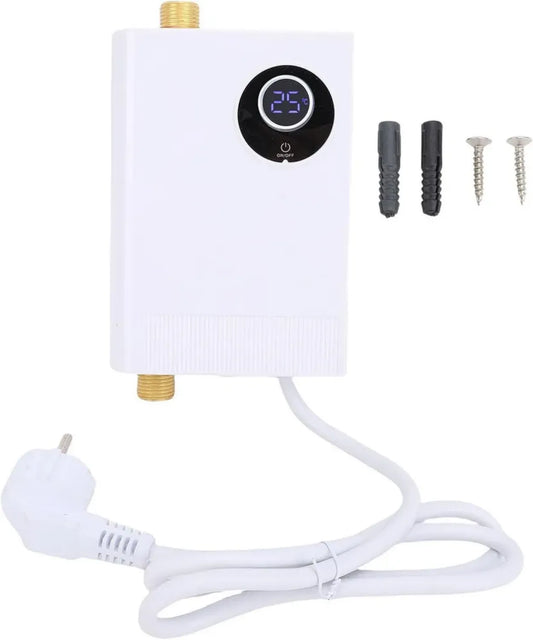 Chauffe-eau électrique instantané avec écran tactile pour cuisine et salle de bain - Modèle sous-évier, Plug UE 220V