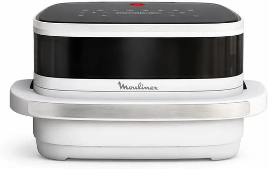Friteuse Sans Huile Moulinex Easy Fry XL 4L, Grande Capacité, Fenêtre de Visualisation, Blanc